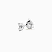 Lab Grown Diamond 3.00ct Stud Earrings in 14K White Gold, shown with classic prong settings against a white background.