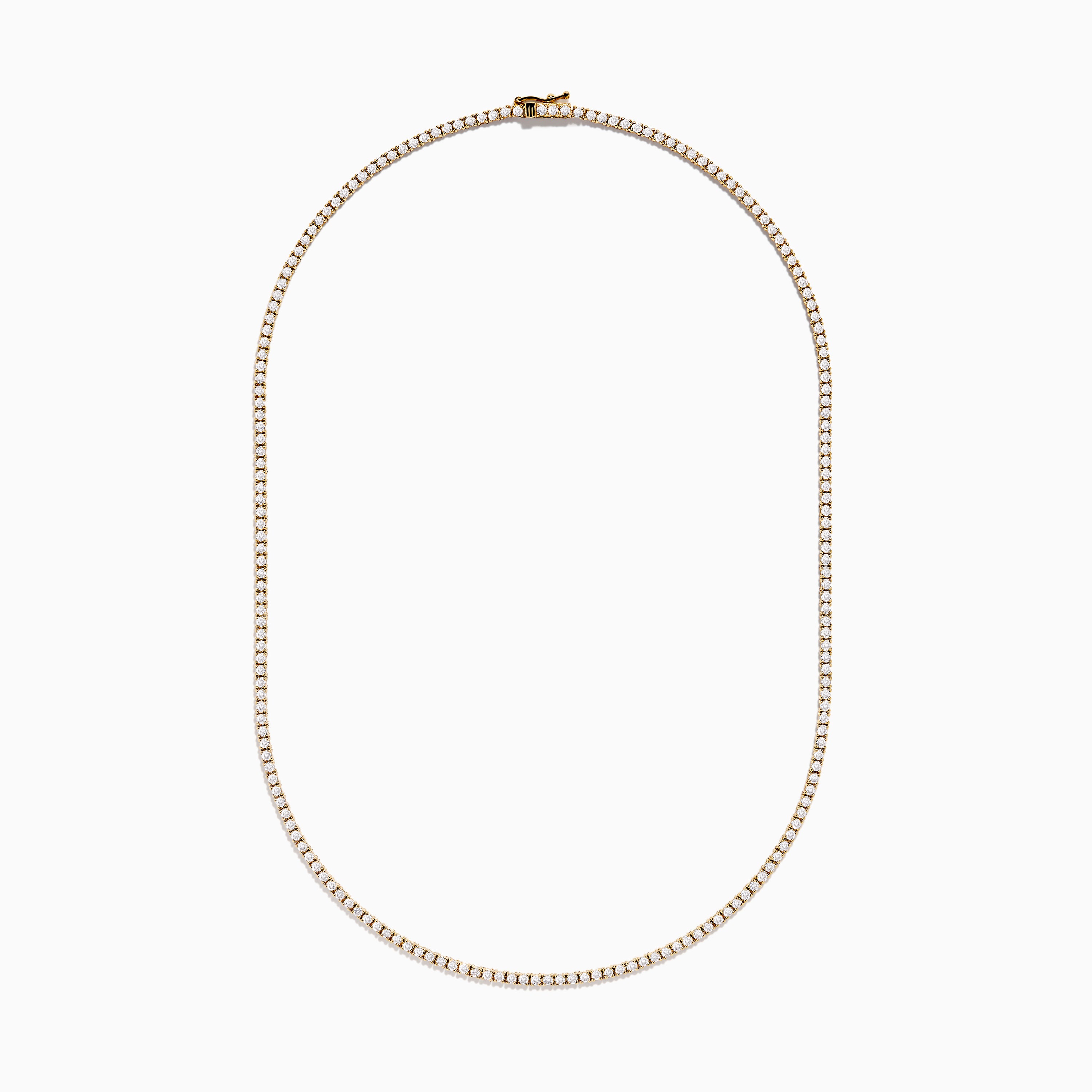Sienna Tennis Necklace - Yellow main image 1