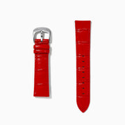 Red – 20mm Exotic Print Calf Leather Watch Strap