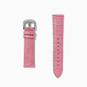 Pink – 20mm Exotic Print Calf Leather Watch Strap