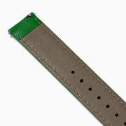 Green – 18mm Smooth Calf Leather Watch Strap