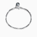 A Mens 925 Sterling Silver Links Bracelet is displayed on a white background.