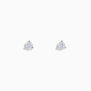 The 14K White Gold 0.50ct Diamond Stud Earrings feature small, round diamonds set in classic white gold, shown against a clean white background.