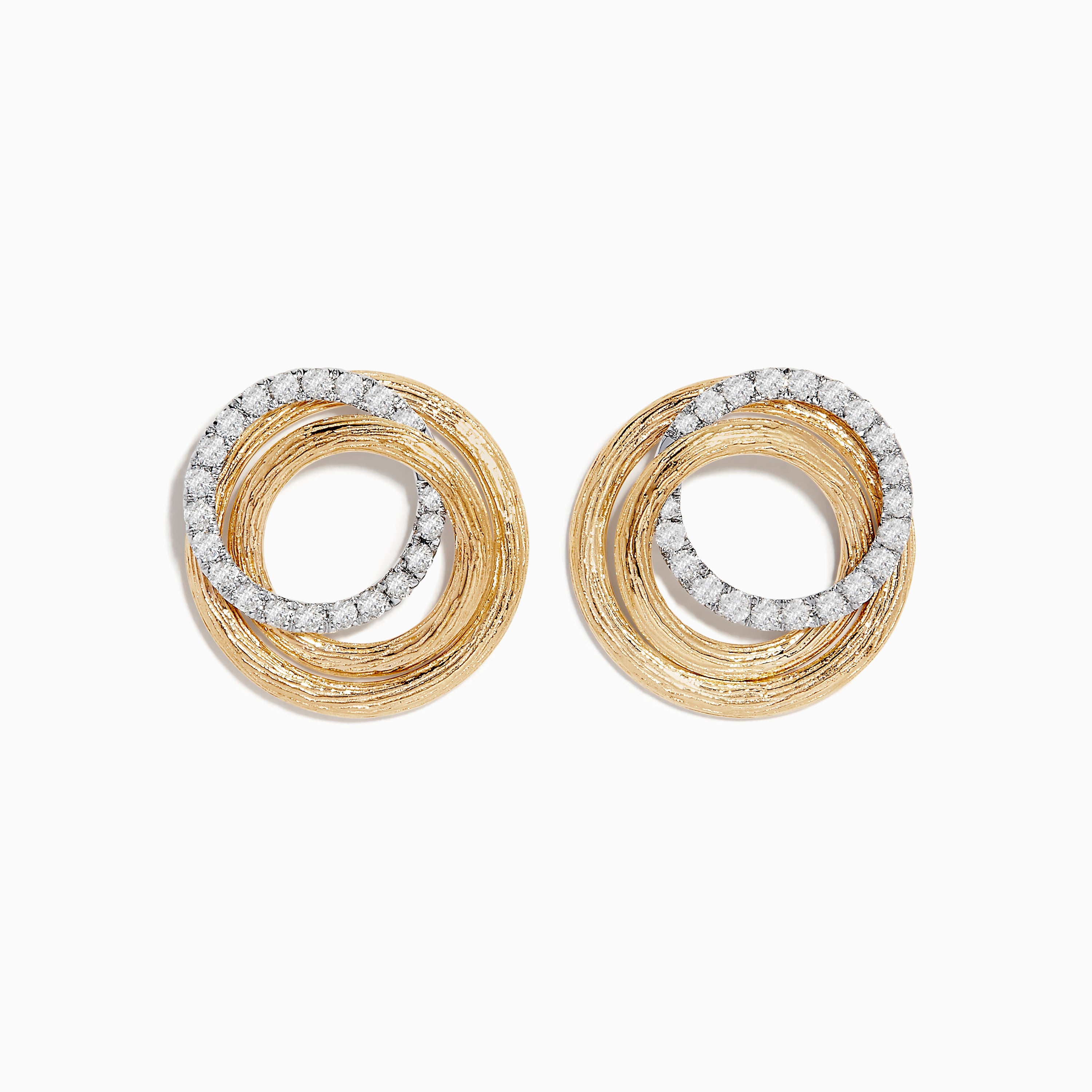 Dylan Two Tone Statement Earring main image 1