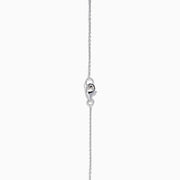 The 18K Two-Tone Gold Pink and White Diamond Pear Halo Pendant features sparkling pink and white diamonds on a two-tone gold design, creating an elegant halo look.