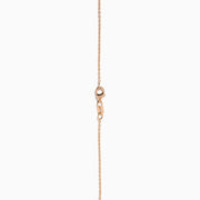 The Pave Rose 14K Rose Gold Diamond Multi Butterfly Pendant features a rose gold chain with a butterfly pendant adorned with sparkling white diamonds in a cascading design, set against a plain white background.