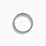 The 14K White Gold 10-Stone Channel Set Diamond Band, 0.50 TCW features a row of sparkling round diamonds set in white gold, shown against a plain white background.