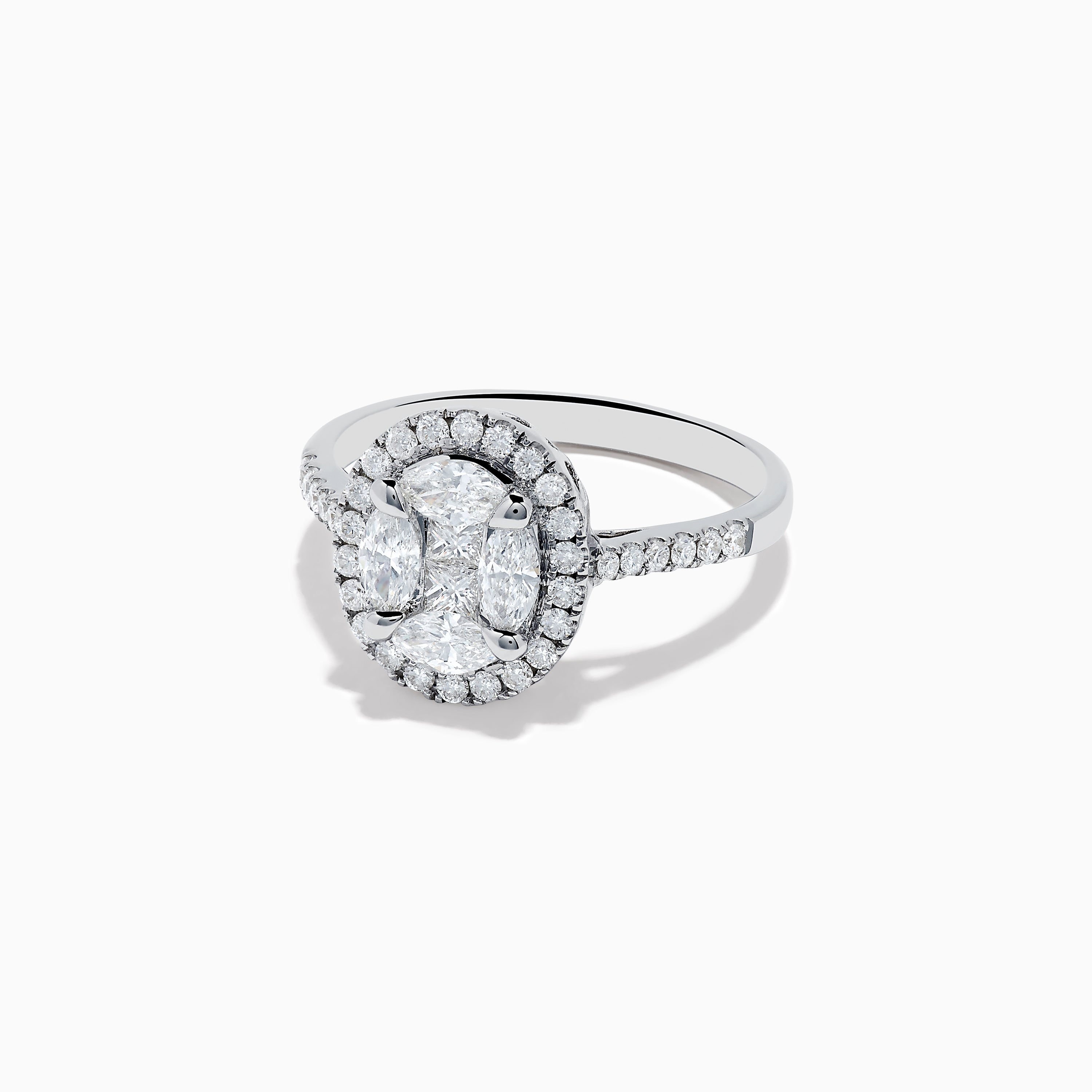 Palm Beach 14K Gold-Plated Cubic Zirconia Dome Ring - 1.25 Carat Pave CZ Band