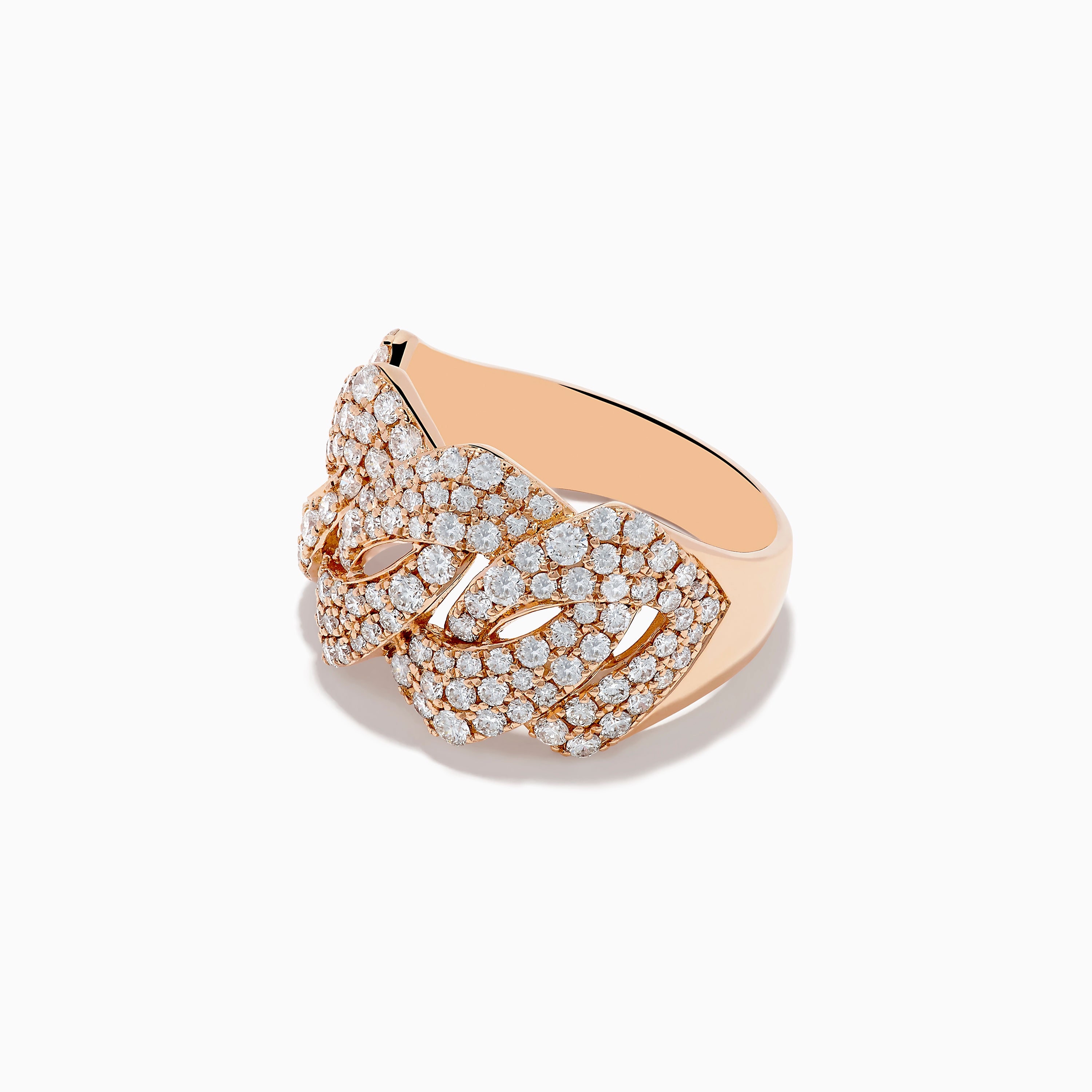 Pave Rosie Link Ring
