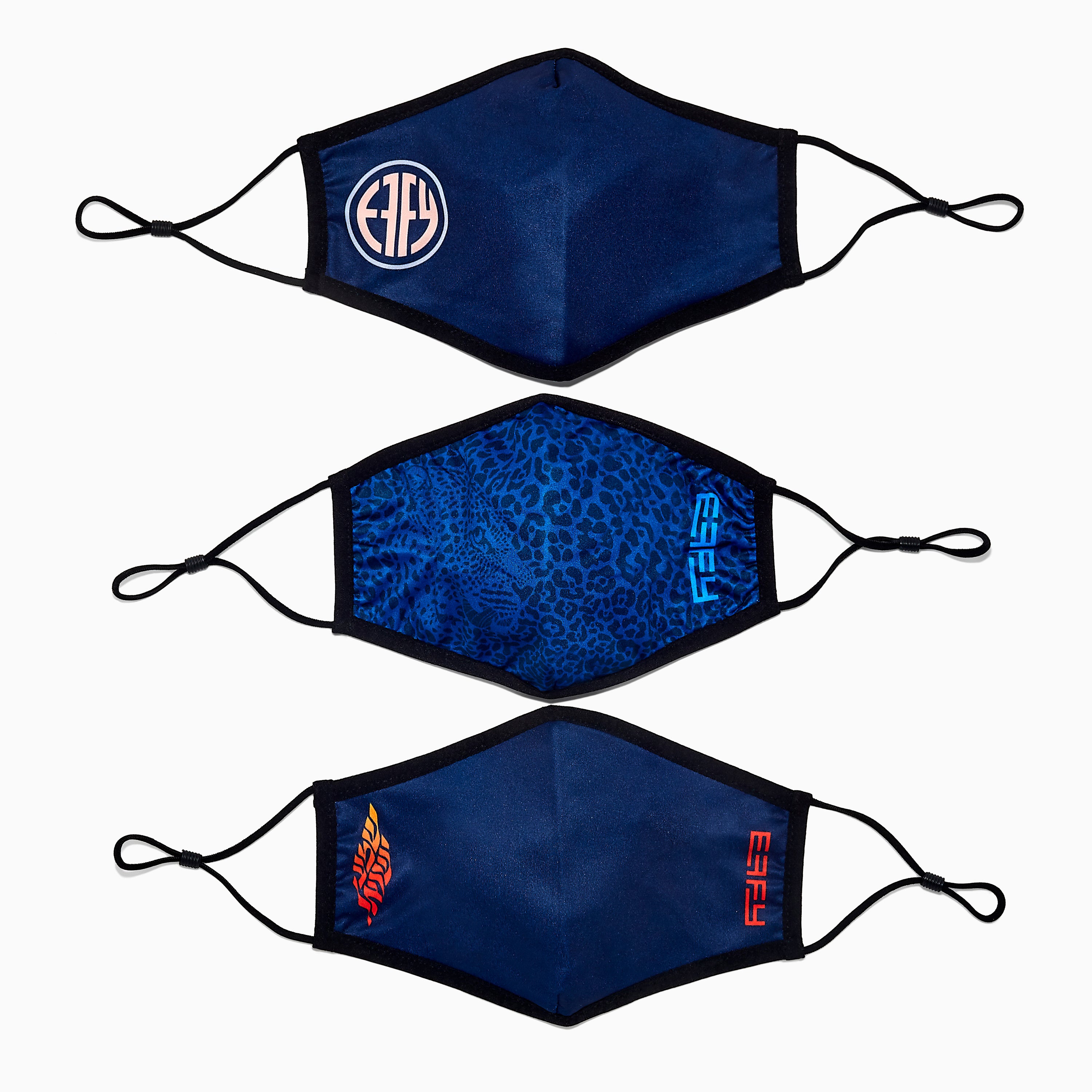 Effy Knitted Designer Face Mask Adult 3 Pack