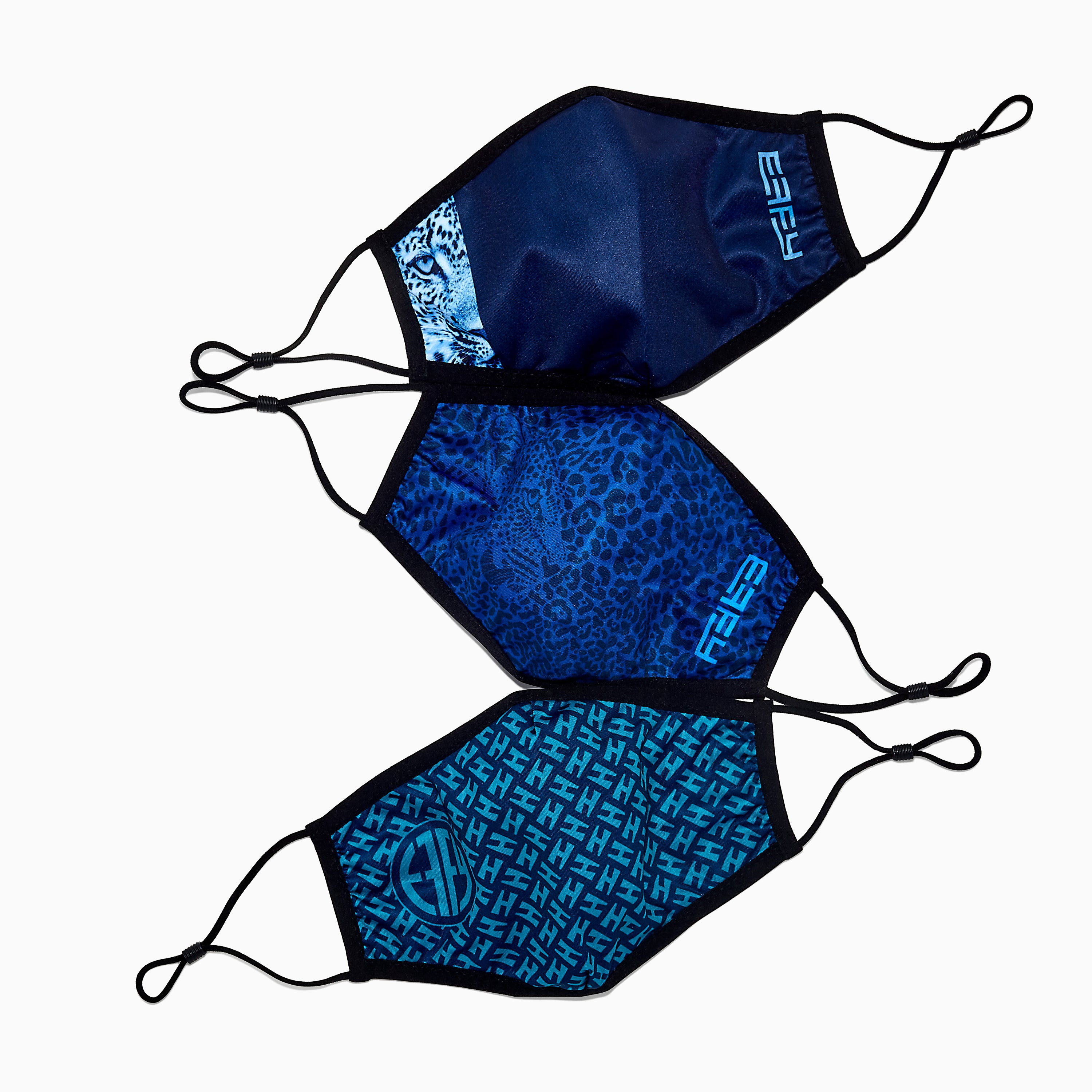 Effy Knitted Designer Face Mask Adult 3 Pack