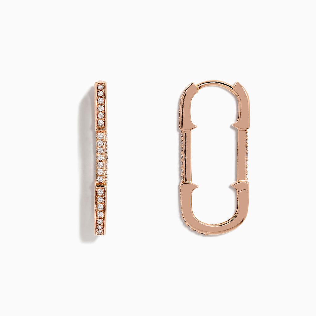 Cartier paperclip earrings Clearance