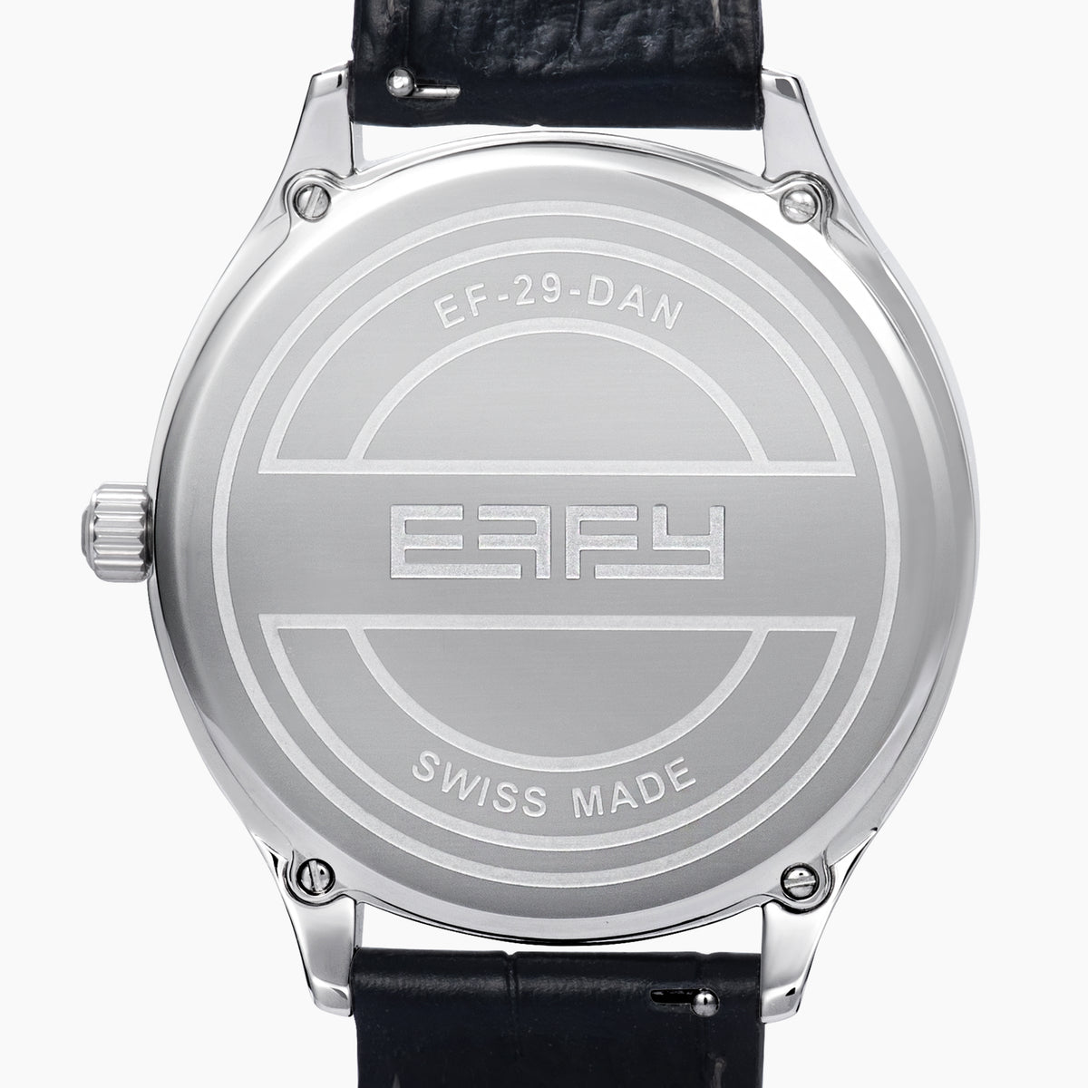The 41MM Swiss Made Stainless Steel Signature Panther Watch with Diamonds features a jeweled panther design with black spots, emerald eyes, and a diamond-studded face, displaying the time in a small subdial.