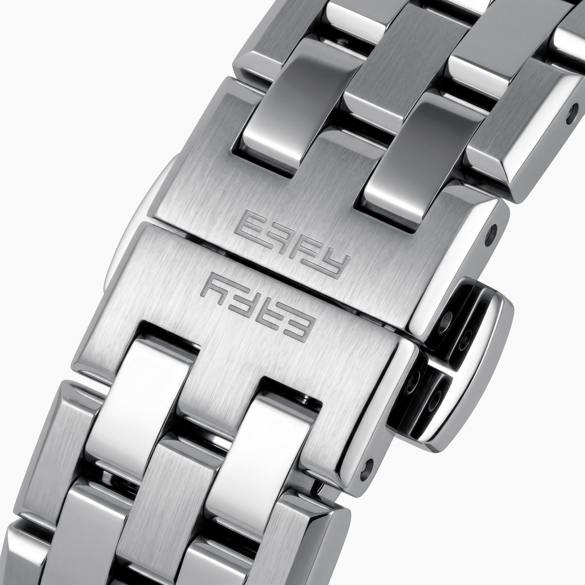 Introducing the 36MM Blue Dial Swiss Made Titanium Watch with Diamonds, featuring a sleek titanium strap, an eye-catching turquoise blue dial, silver hour markers, and dazzling diamond accents at each hour position. This exquisite timepiece captures the refined elegance of Swiss craftsmanship and is beautifully displayed on a white background.