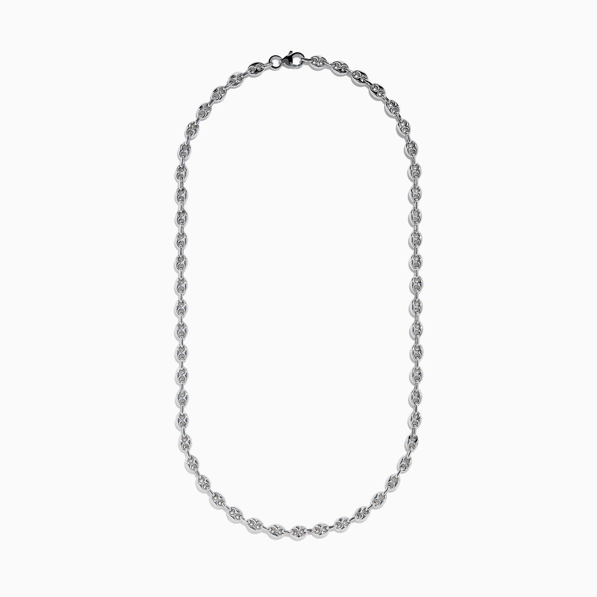 Men's Sterling Silver Mariner Link Necklace