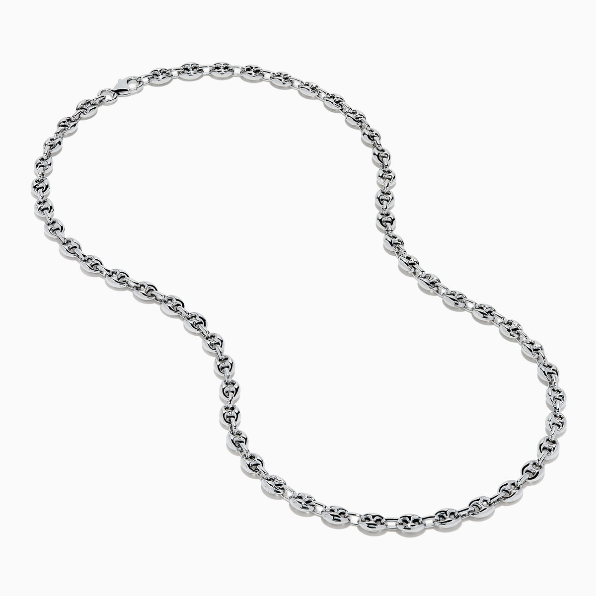 Men's Sterling Silver Mariner Link Necklace