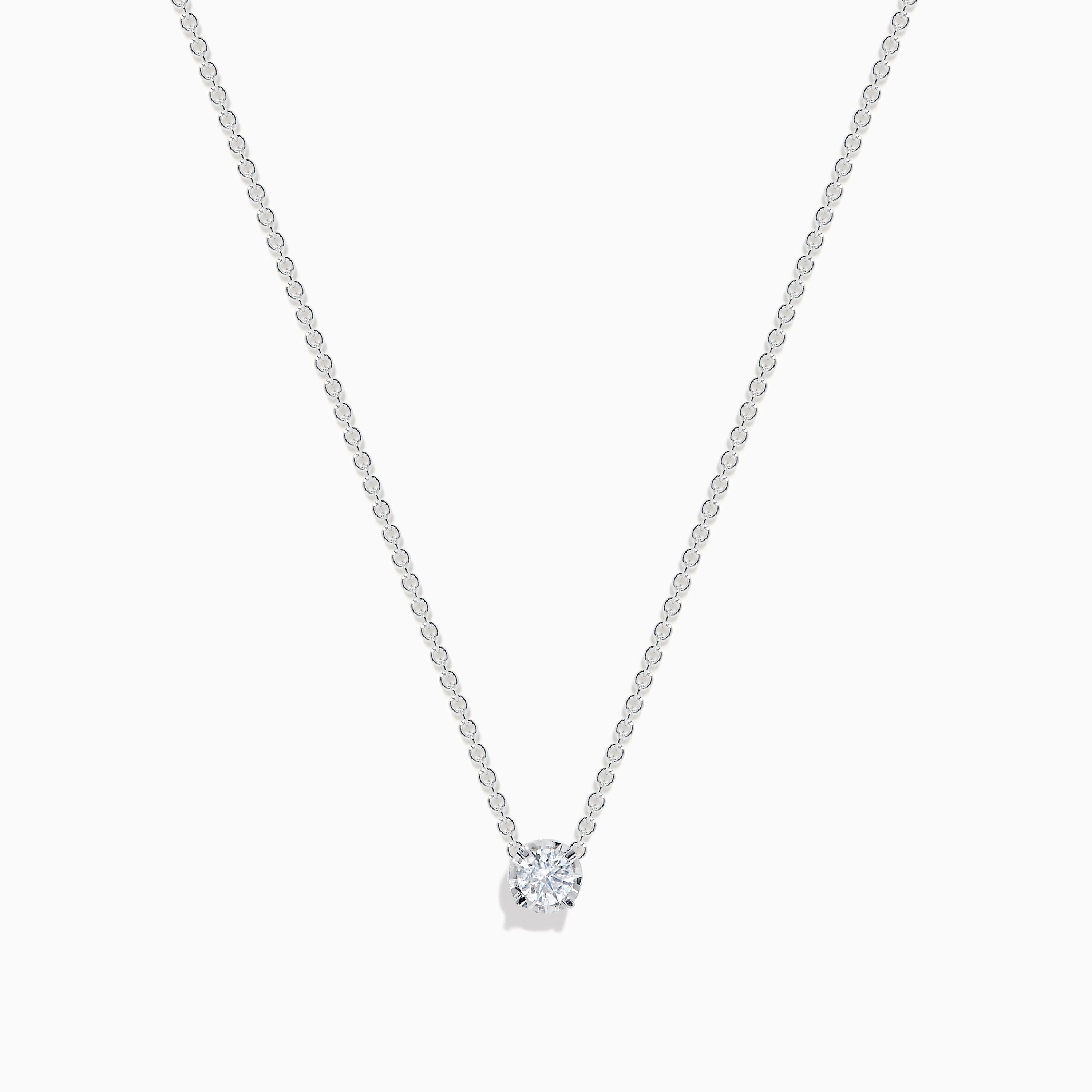 Effy 925 Sterling Silver Diamond Necklace