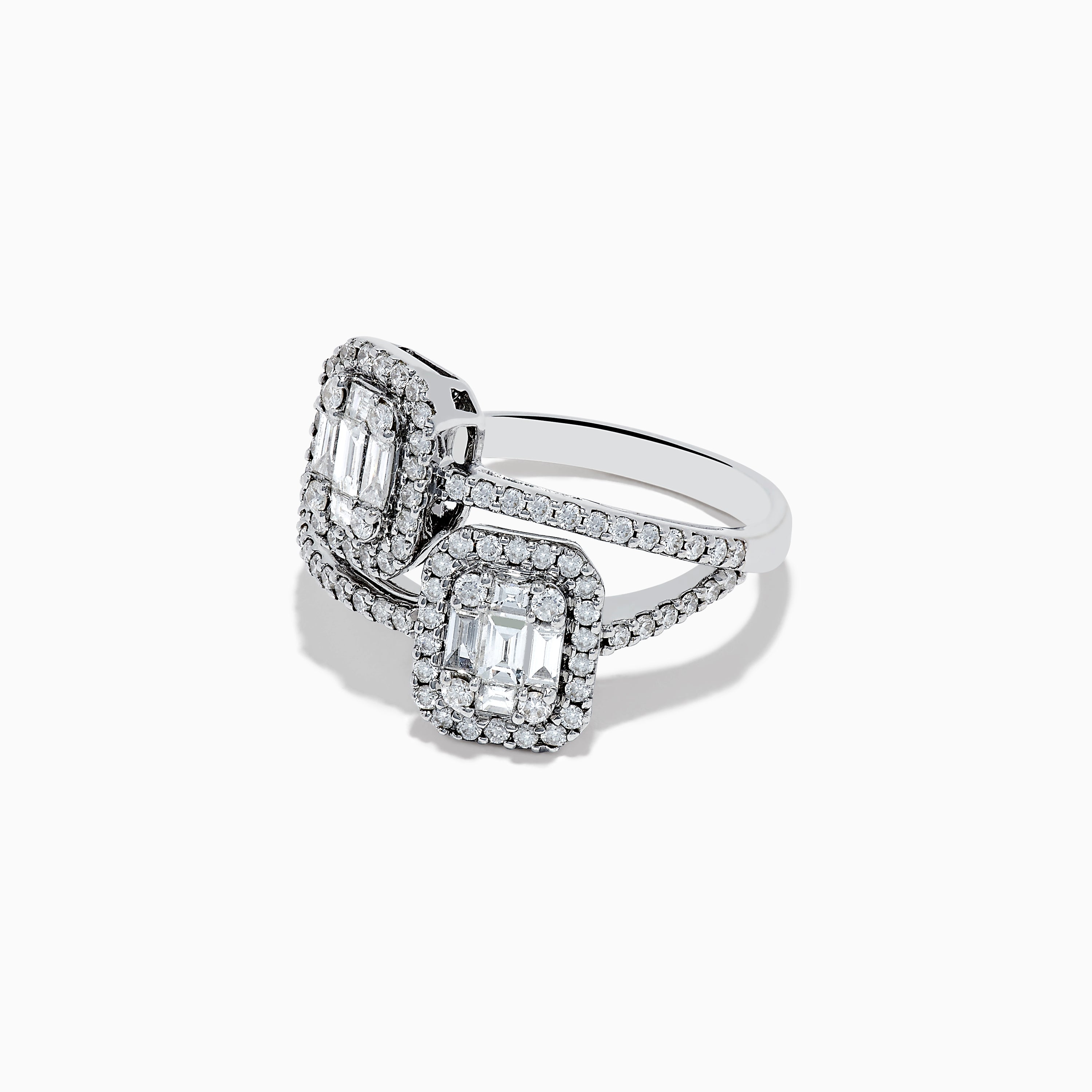 Diamond Accented Engagement Ring - Round Cut 1.44ct Lab Grown Diamond (RTS)  | MiaDonna
