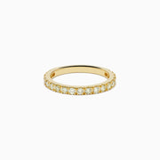 18K Yellow Gold Yellow Diamond Eternity Band