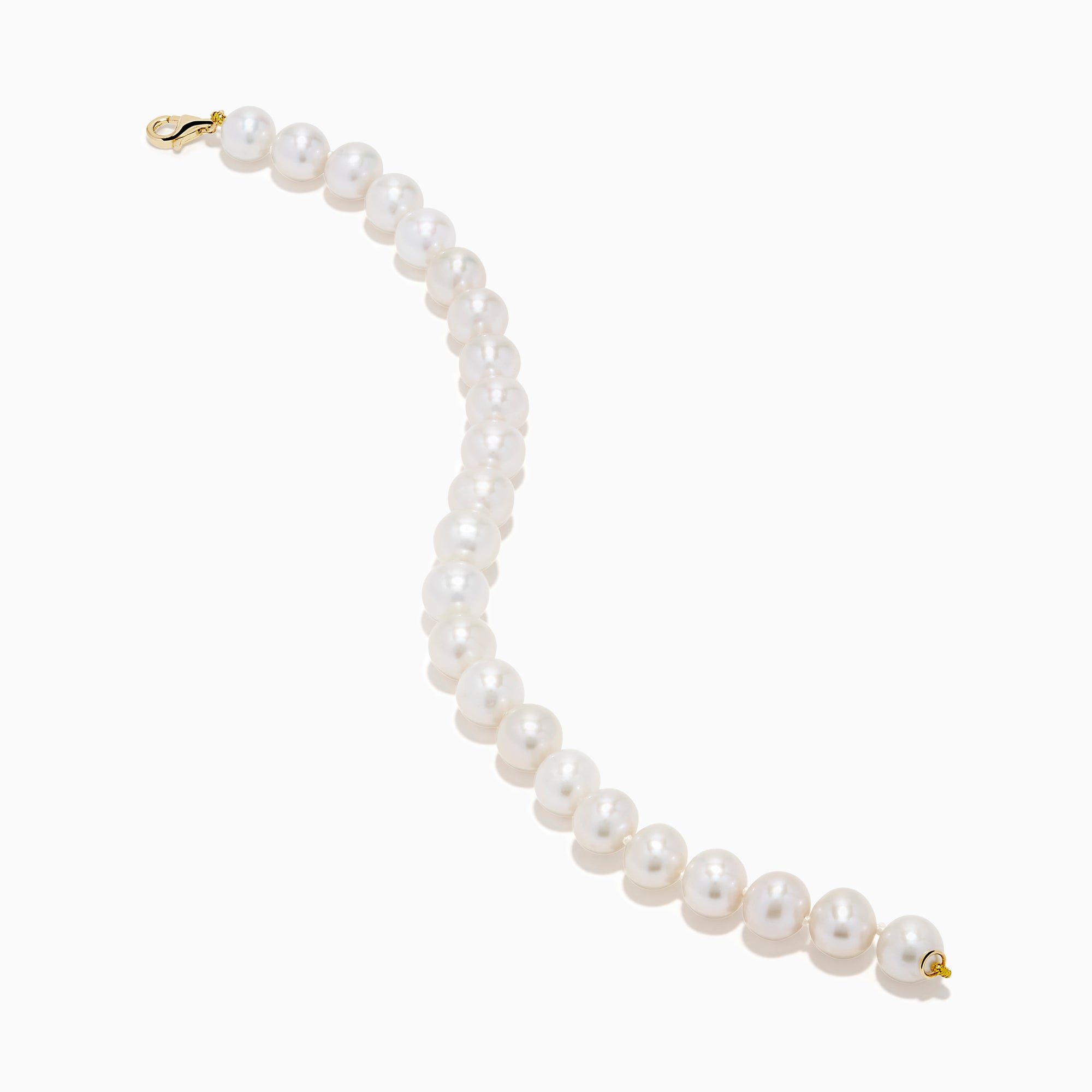 14K Yellow Gold Three-Piece Pearl Set