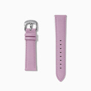 Mauve – 20mm Saffiano Print Calf Leather Watch Strap
