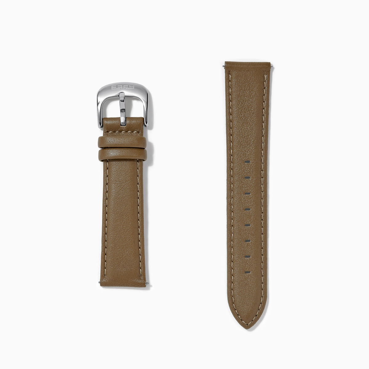 Olive – 20mm Smooth Calf Leather Watch Strap