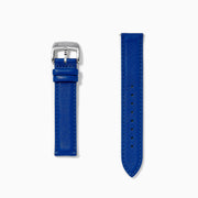 Blue – 18mm Smooth Calf Leather Watch Strap