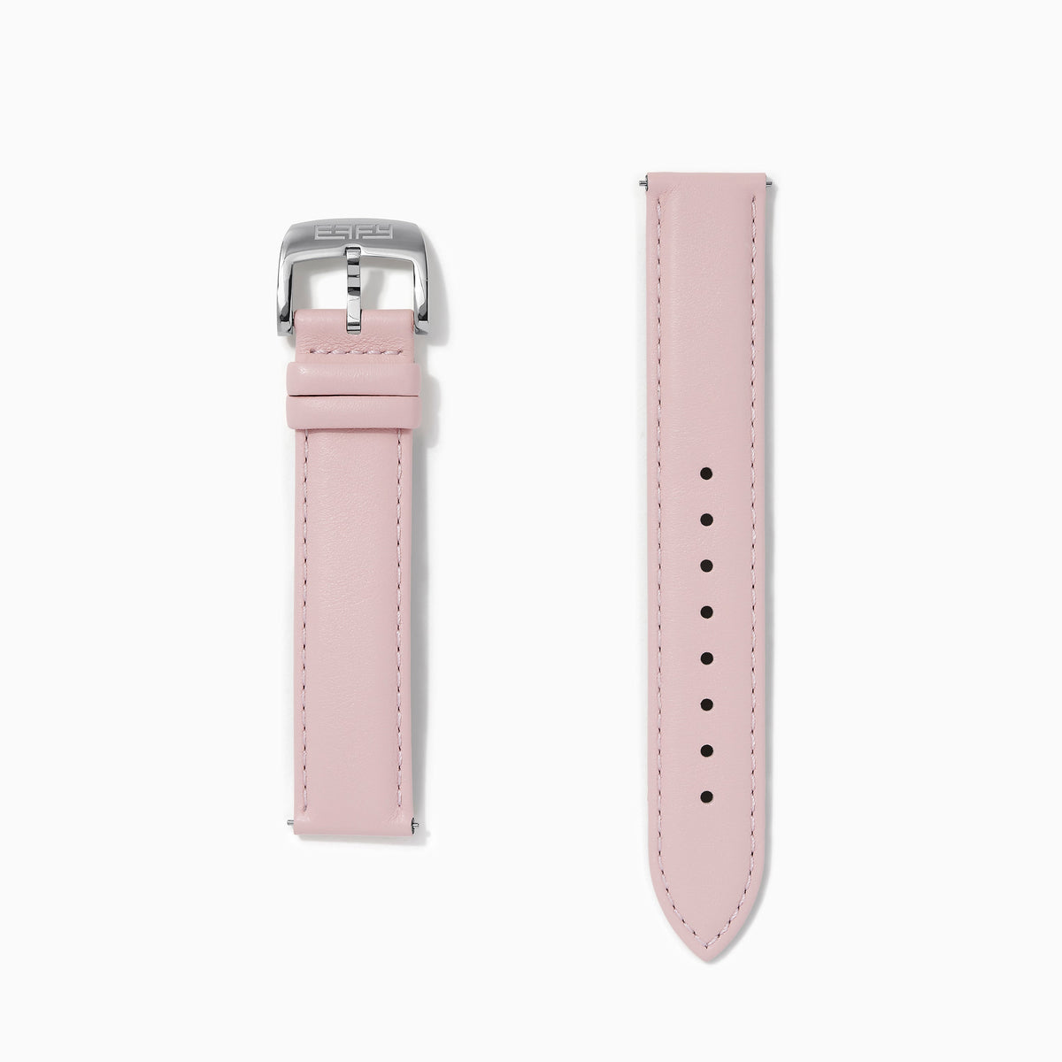 Pink – 18mm Smooth Calf Leather Watch Strap
