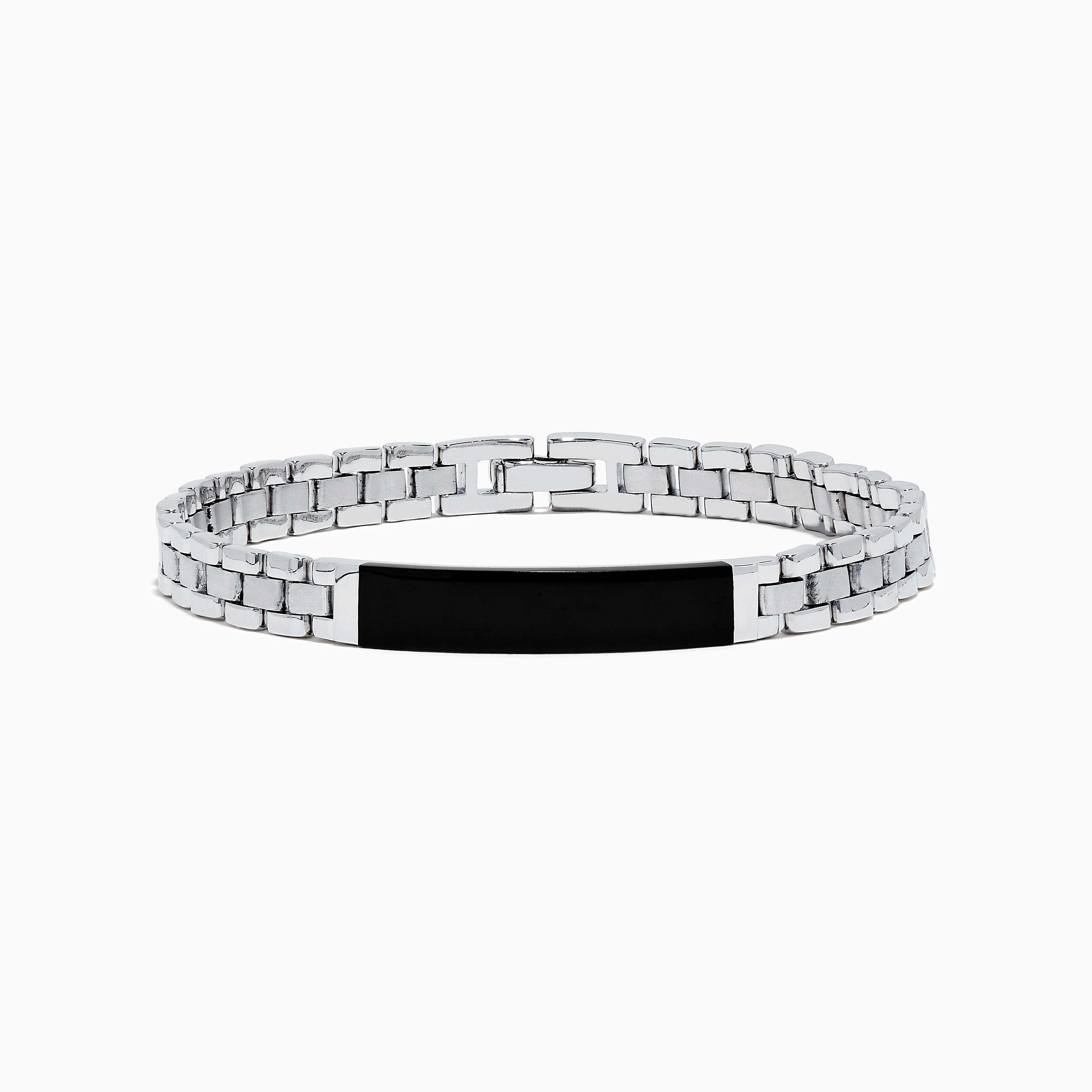 Effy Men's 925 Sterling Silver Onyx Bracelet – effyjewelry.com