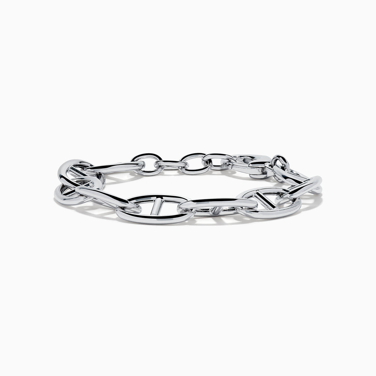 Men's Sterling Silver Mariner Link Bracelet