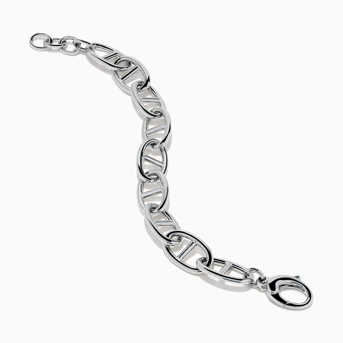 Men's Sterling Silver Mariner Link Bracelet