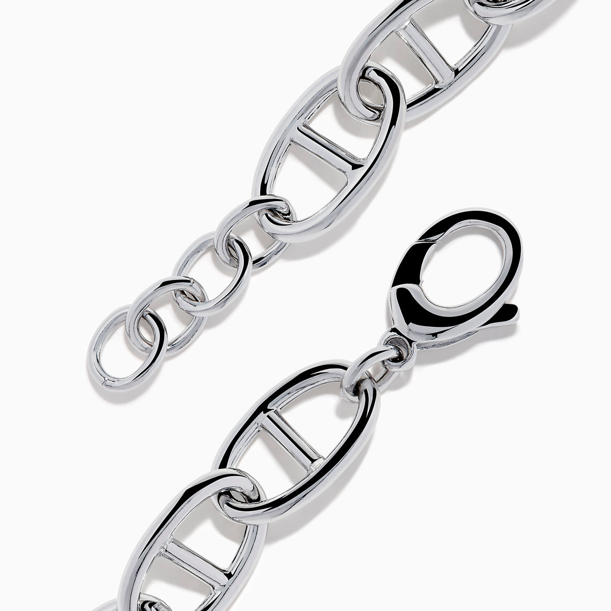 Men's Sterling Silver Mariner Link Bracelet