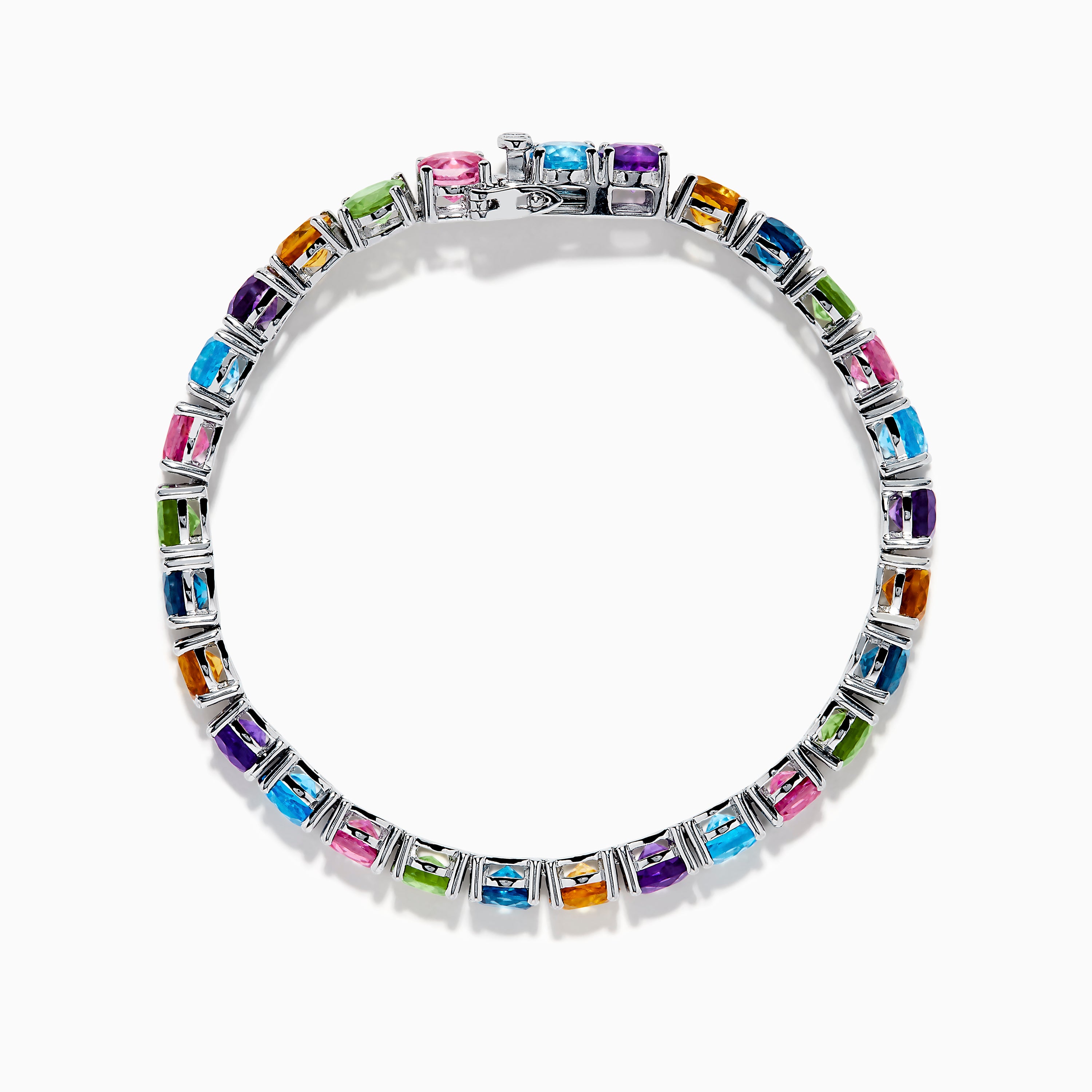 925 Sterling Silver Mix Stone Bracelet – effyjewelry.com