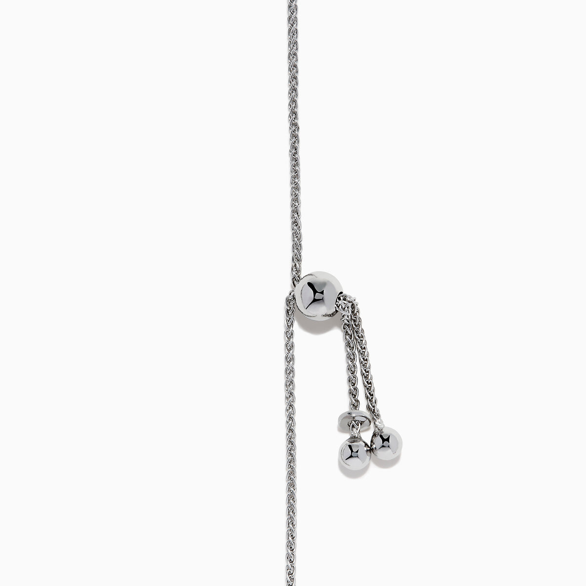 The 925 Sterling Silver Diamond Bouquet Bolo Bracelet features sparkling flower-shaped diamond clusters and an adjustable sliding clasp for a perfect fit.