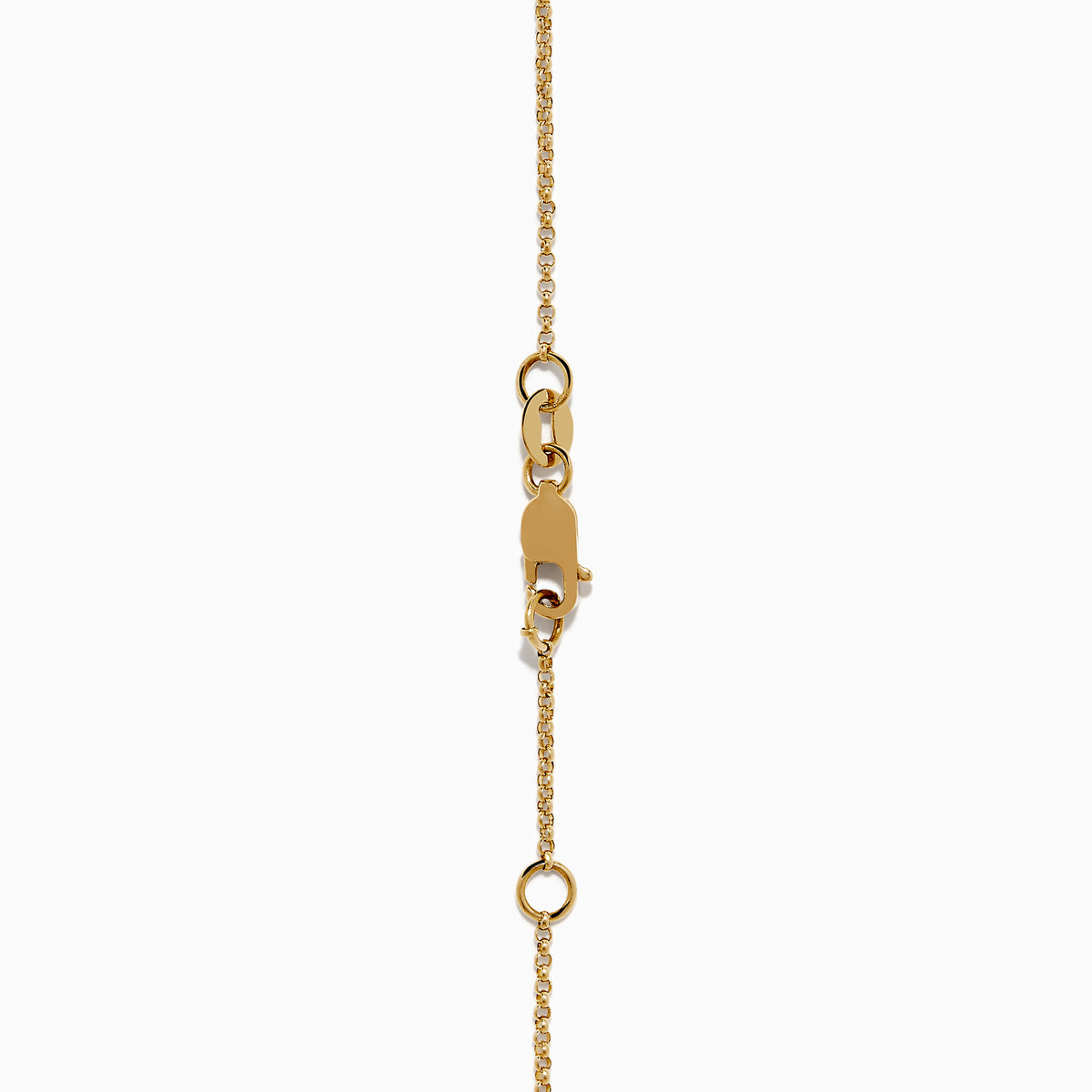 Elegant 14K yellow gold bracelet featuring a purple enamel evil eye charm accented with black and white diamonds—an eye-catching novelty piece perfect for everyday protection.