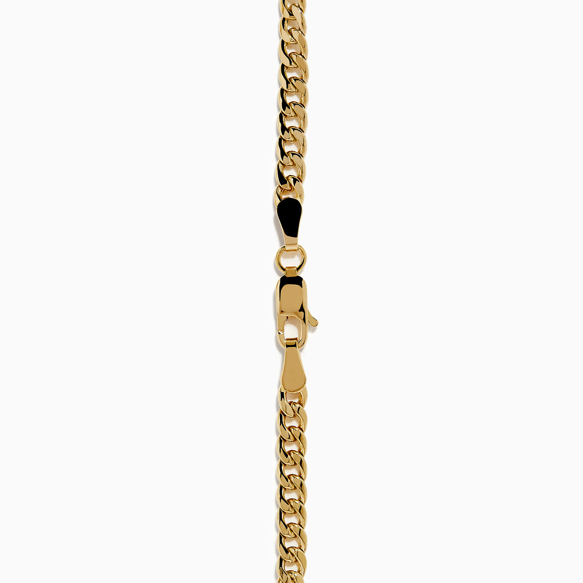 The Signature 14K Yellow Gold Diamond and Emerald Panther Cuban Link Bracelet features a panther head with green emerald eyes and sparkling diamonds on the clasp, showcased against a white background.