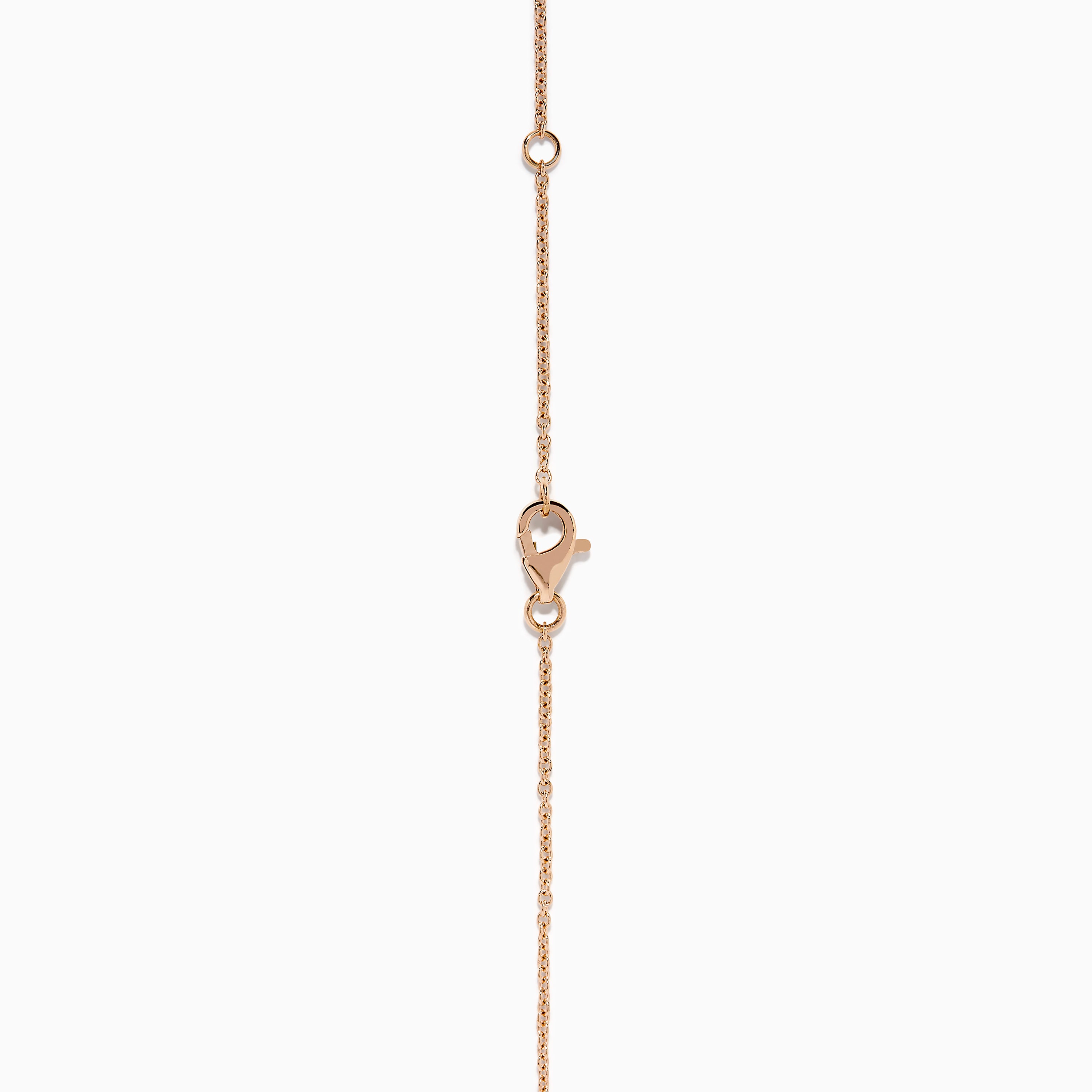 Aurora 14K Rose Gold Opal and Diamond Pendant – effyjewelry.com