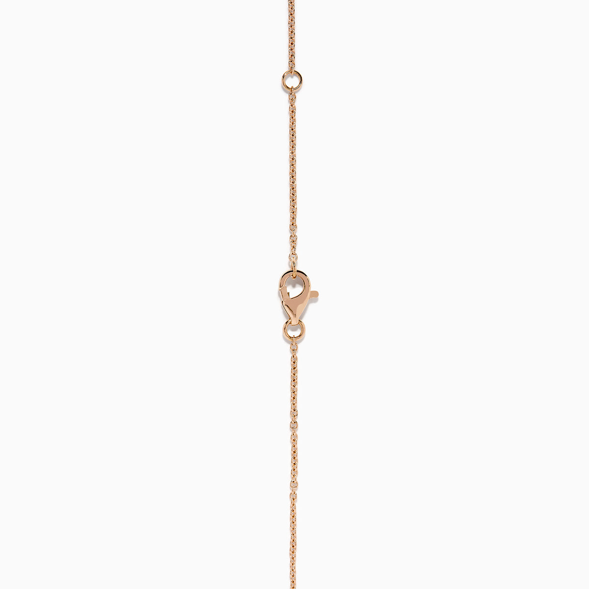 The Pave Rose 14K Rose Gold Diamond Circle Necklace showcases a circular pendant with two concentric rows of sparkling diamonds, shown on a white background.