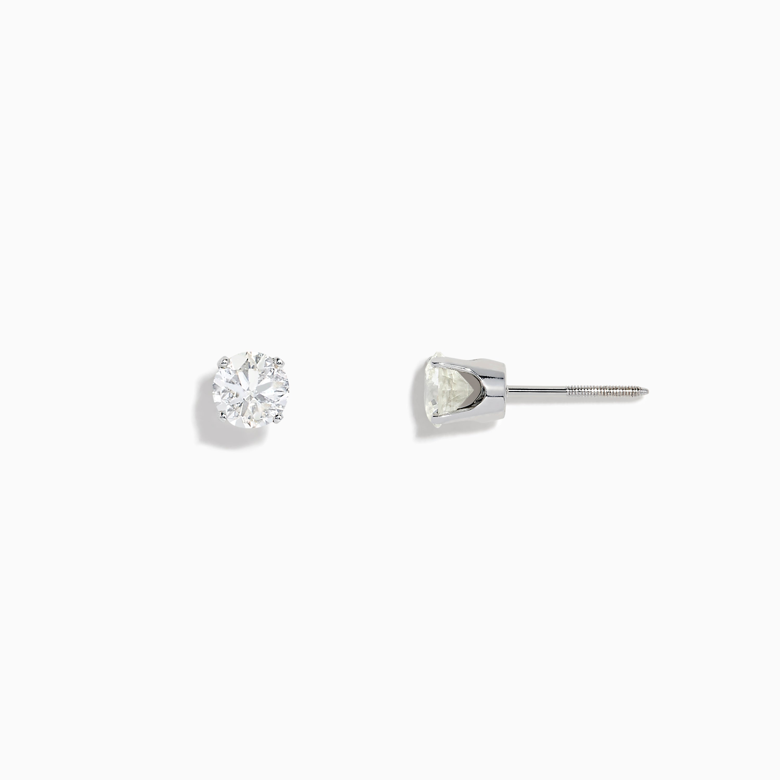 Effy 14K White Gold 1.00 Ct Diamond Stud Earrings