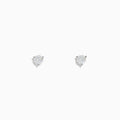 The 14 Karat White Gold Diamond Stud Earrings feature 0.40TCW round diamonds, set in white gold and shown on a plain white background.