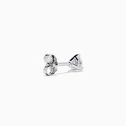 The 14K White Gold 0.50ct Diamond Stud Earrings feature small, round diamonds set in classic white gold, shown against a clean white background.
