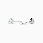 The 14K White Gold 0.50ct Diamond Stud Earrings feature small, round diamonds set in classic white gold, shown against a clean white background.