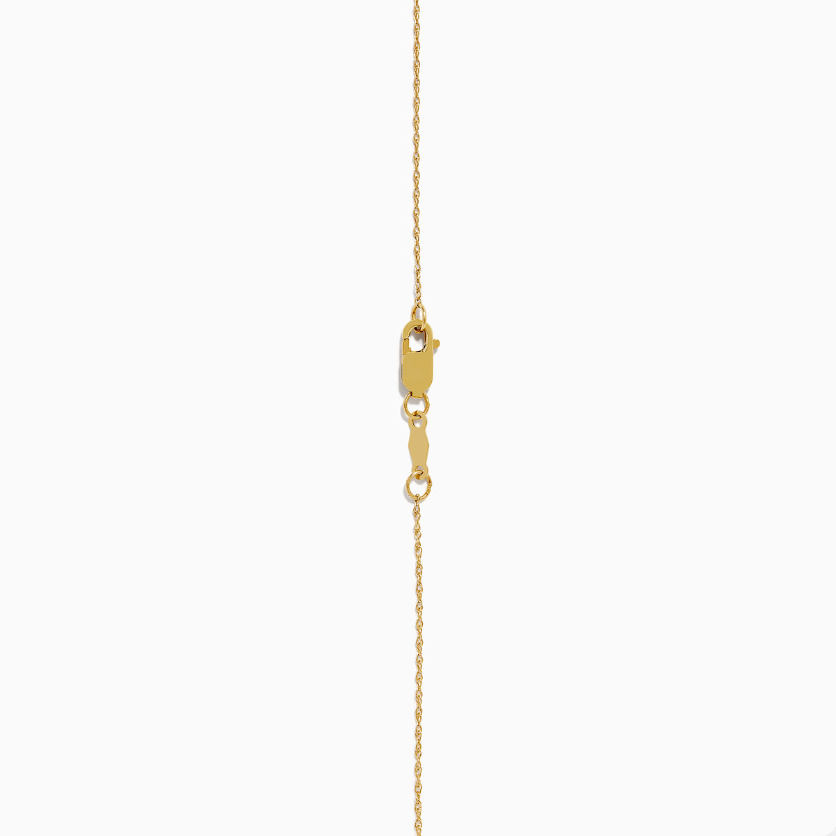 Two gold necklaces are shown: a delicate 14K yellow gold chain and the 14K Yellow Gold Stamp Heart Layered Paperclip Necklace, which features larger links and a heart-shaped pendant. Both pieces are displayed on a plain white background.