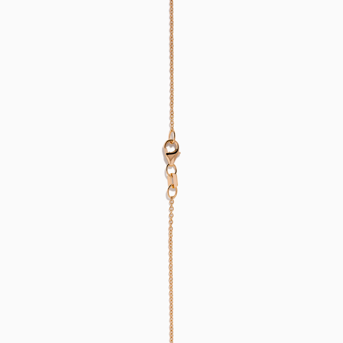 The 14K Two Tone Gold Morganite and Diamond Pendant features a cushion-cut peach morganite surrounded by sparkling diamonds, set in a blend of rose and white gold for an elegant, refined look.