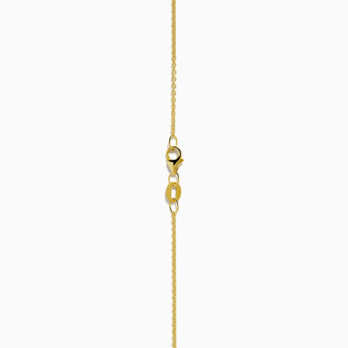 The 14K Yellow Gold Turquoise and Diamond Cross Pendant features a turquoise cross accented with sparkling diamonds for an elegant touch.