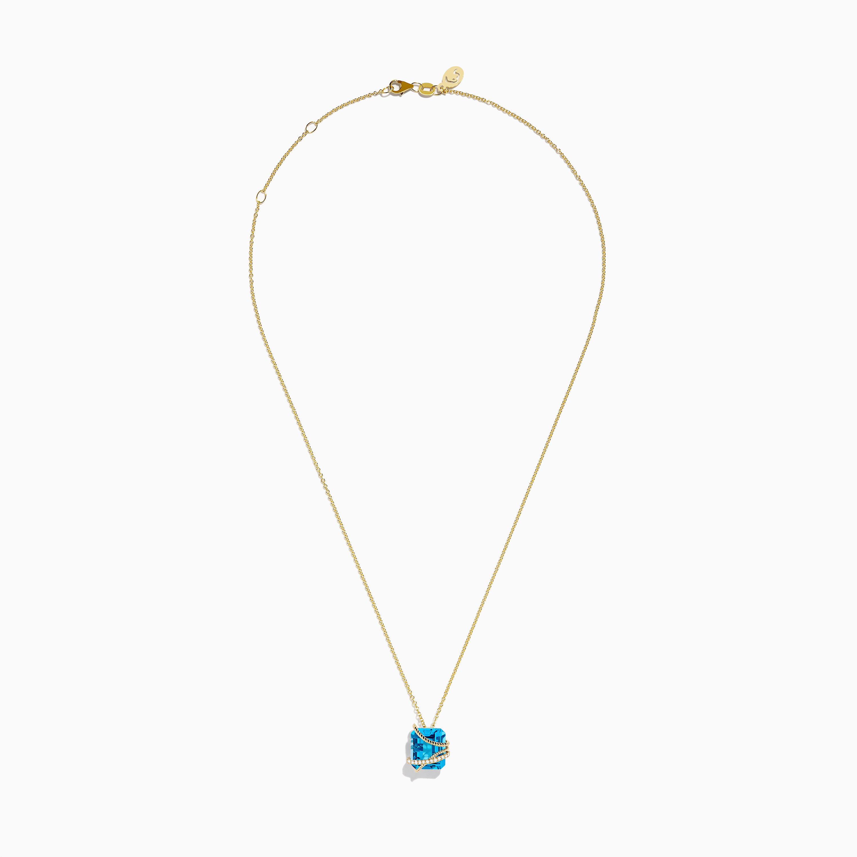 Yon Gold/AquaBlue Belt main image 1