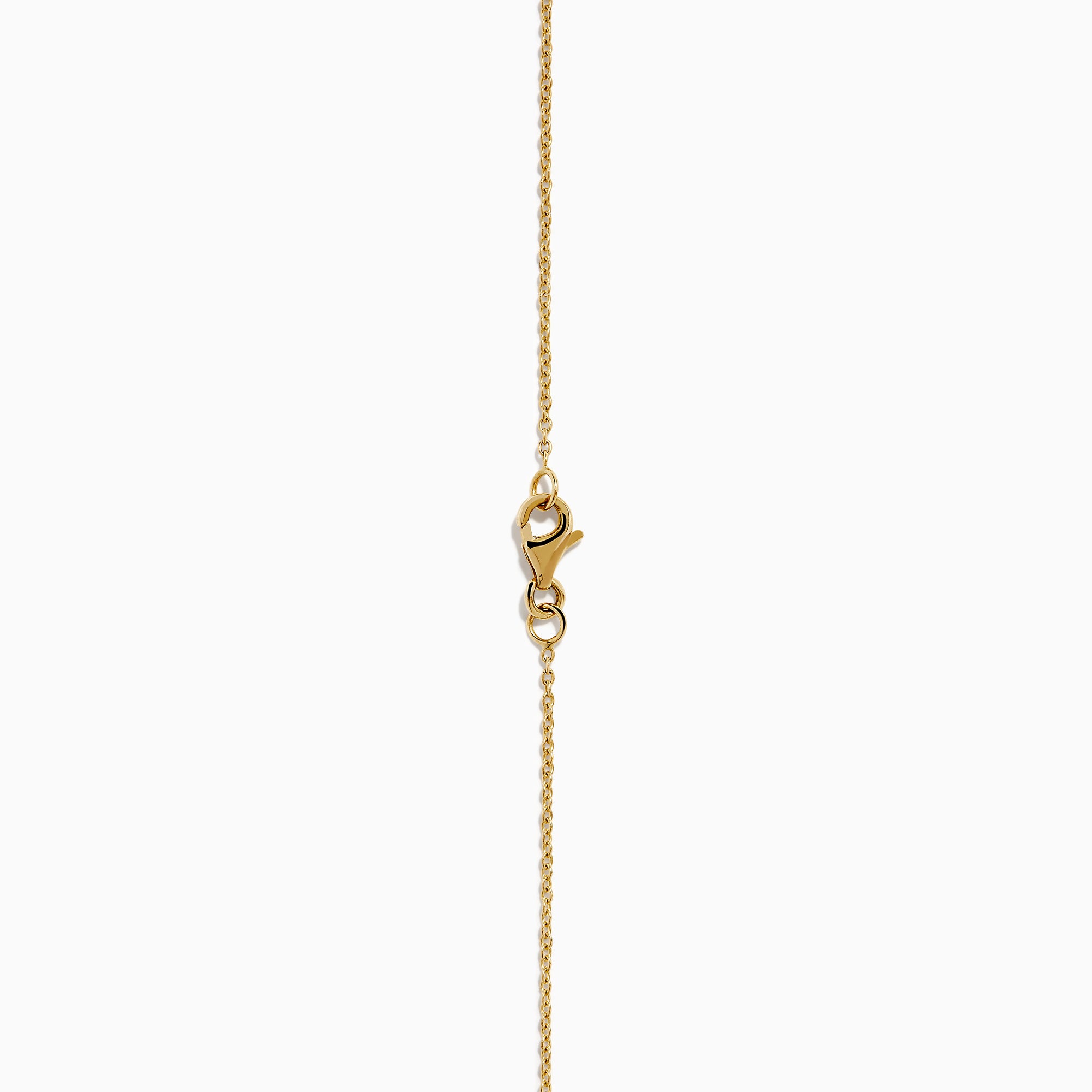 The 14K Yellow Gold Citrine and Diamond Halo Pendant features a round citrine center with a diamond halo, set on a gold chain and displayed against a white background.
