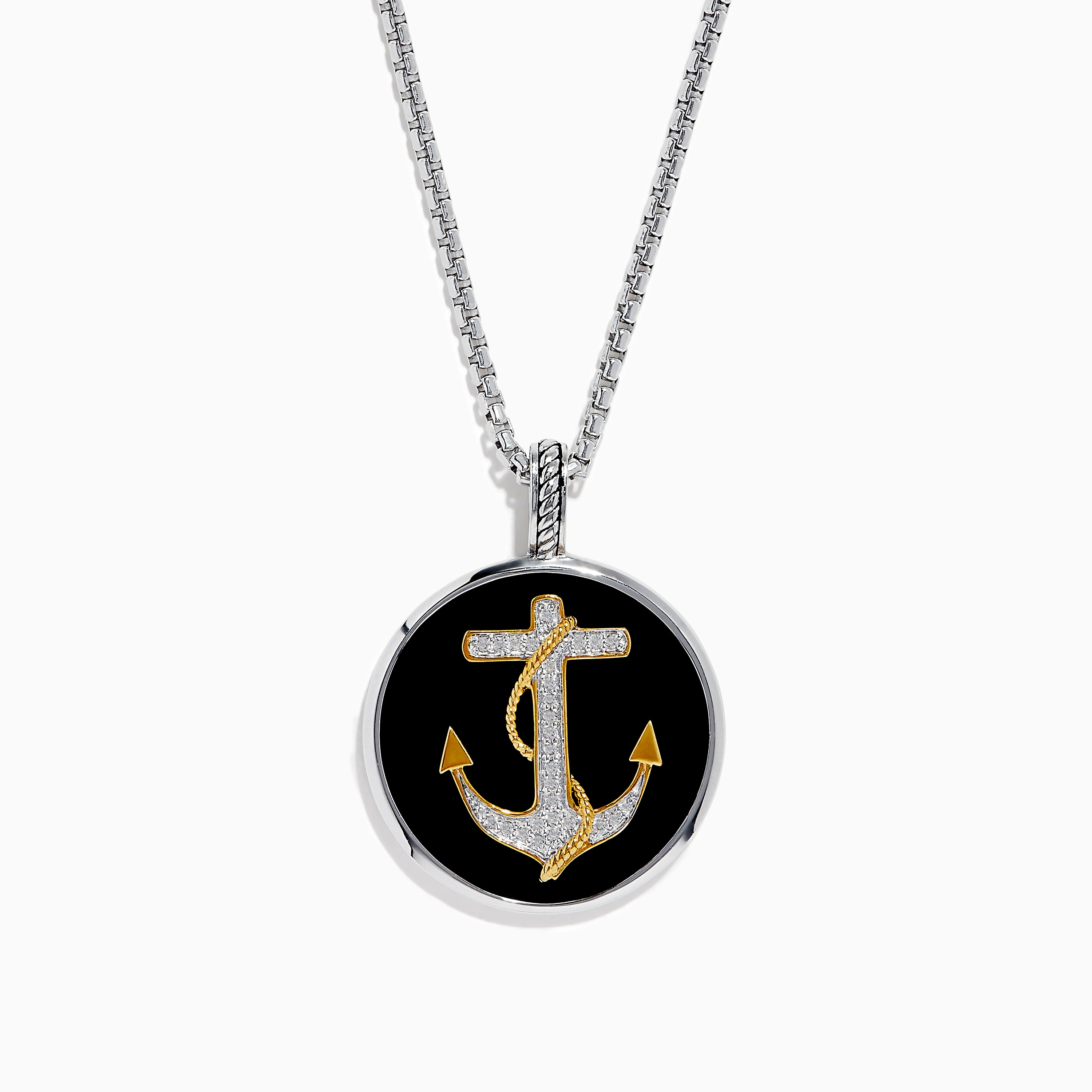 Effy | Jewelry | Effy Silver Anchor Necklace New | Poshmark