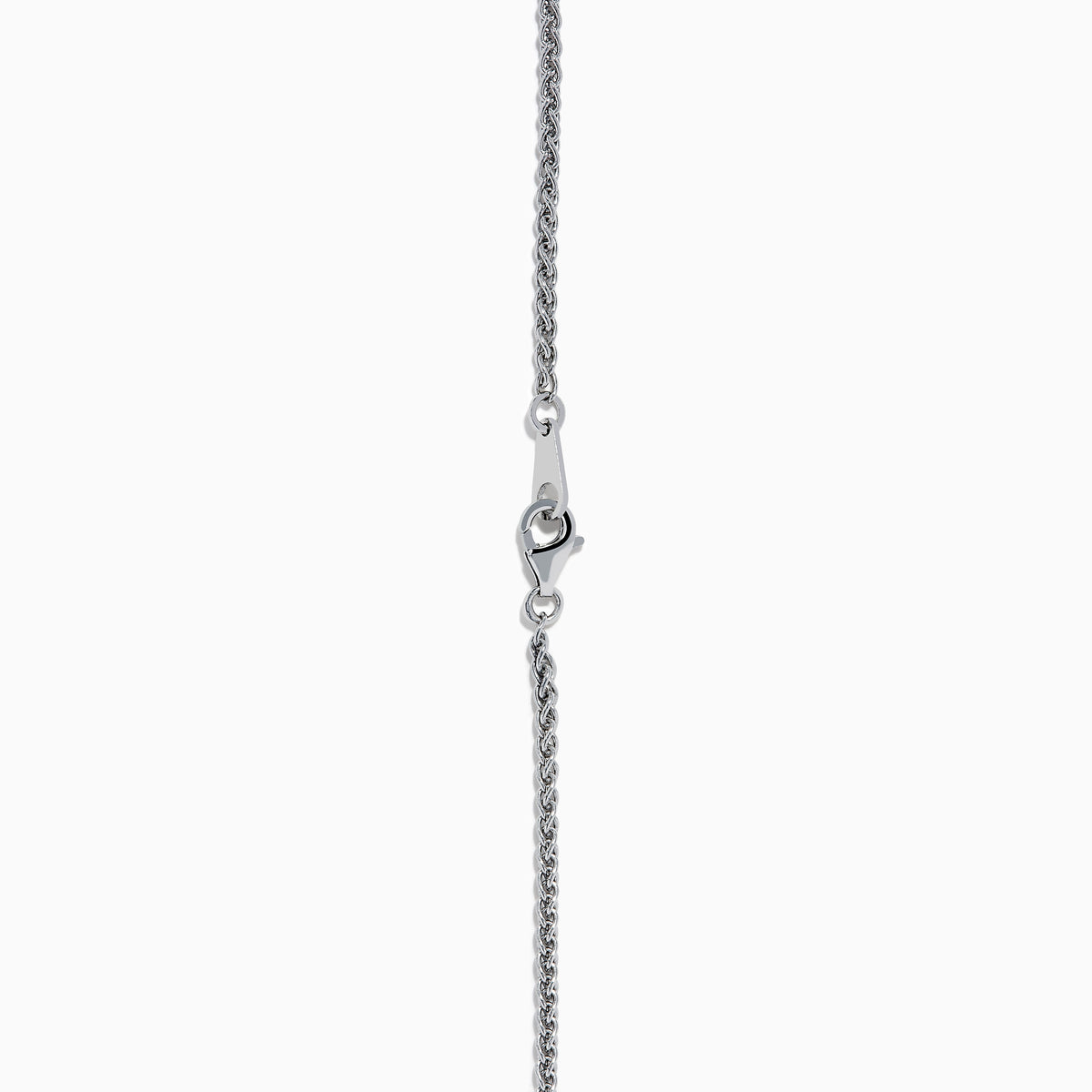 The Mosaic 925 Sterling Silver Multi Color Starfish Pendant necklace features a sterling silver chain and a starfish pendant decorated with blue, green, orange, purple, and red gemstones.
