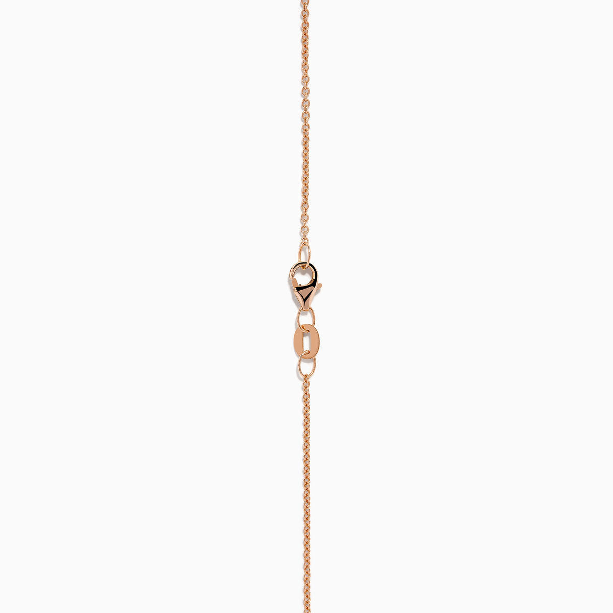 The Blush 14K Rose Gold Morganite and Diamond Teardrop Pendant showcases a teardrop morganite center, encircled by diamonds, with a round diamond cluster above, set against a white background.